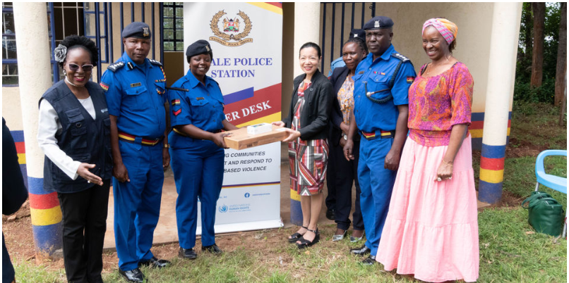 Vihiga GBV Desk equipped for use